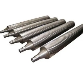 Roller surface eccentric groove